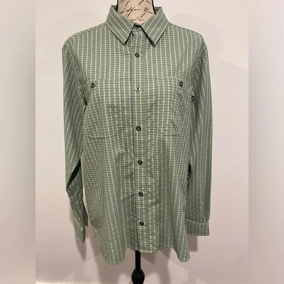 Nike ACG Men Long Sleeve Vented Fishing Hiking Button Up Shirt Size Medium - Picture 8 of 8